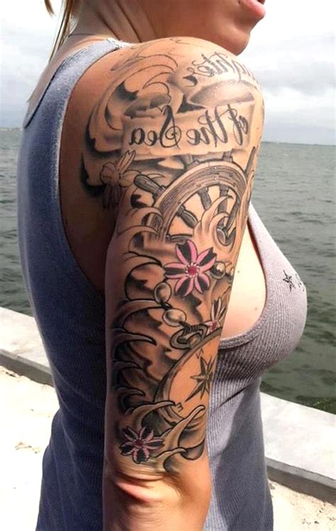 black female arm tattoos